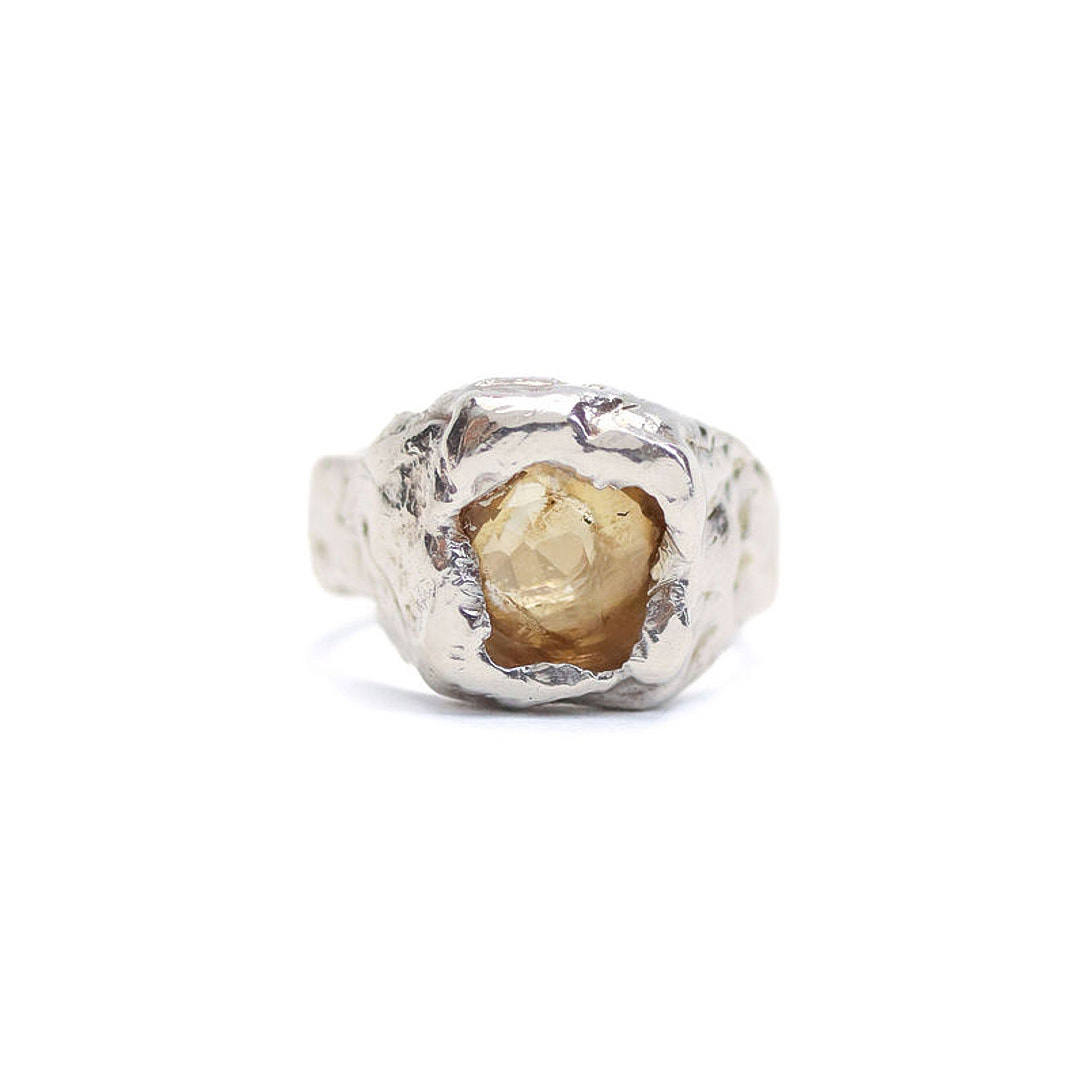 Anillo Hippo – Citrino