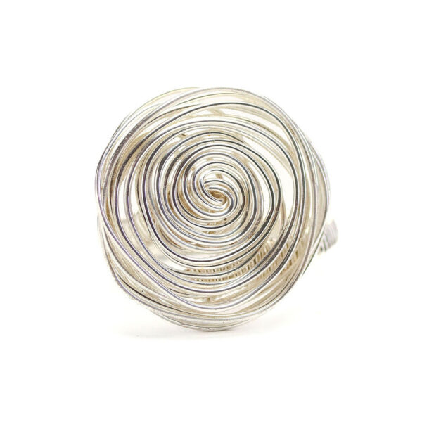 Anillo Coelho – Baño Plateado