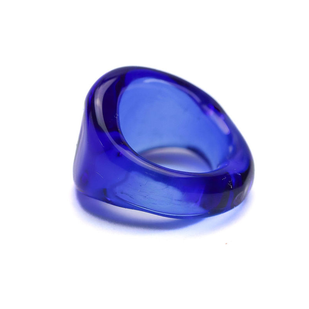 Anillo Metamorphosis Cóncavo – Azul - Image 2