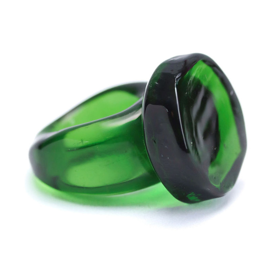 Anillo Metamorphosis Octogonal – Verde - Image 2
