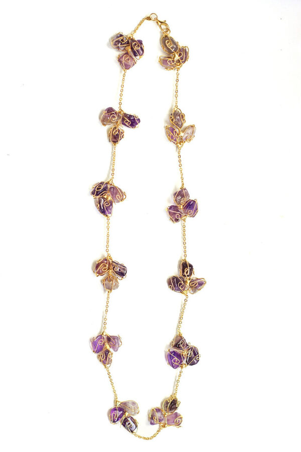 Collar Koolibri – Amatista