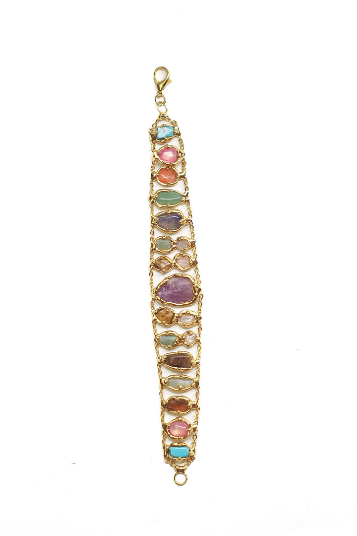 Pulsera Elephant Doble Amatista