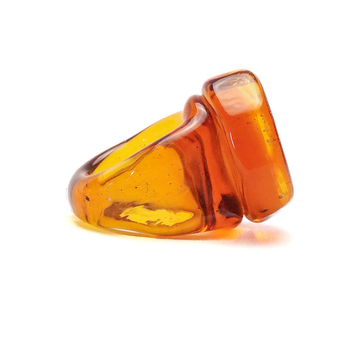 Anillo Metamorphosis Octogonal – Ámbar - Image 2