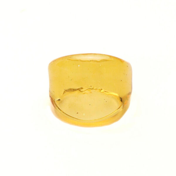 Anillo Metamorphosis Cóncavo – Amarillo