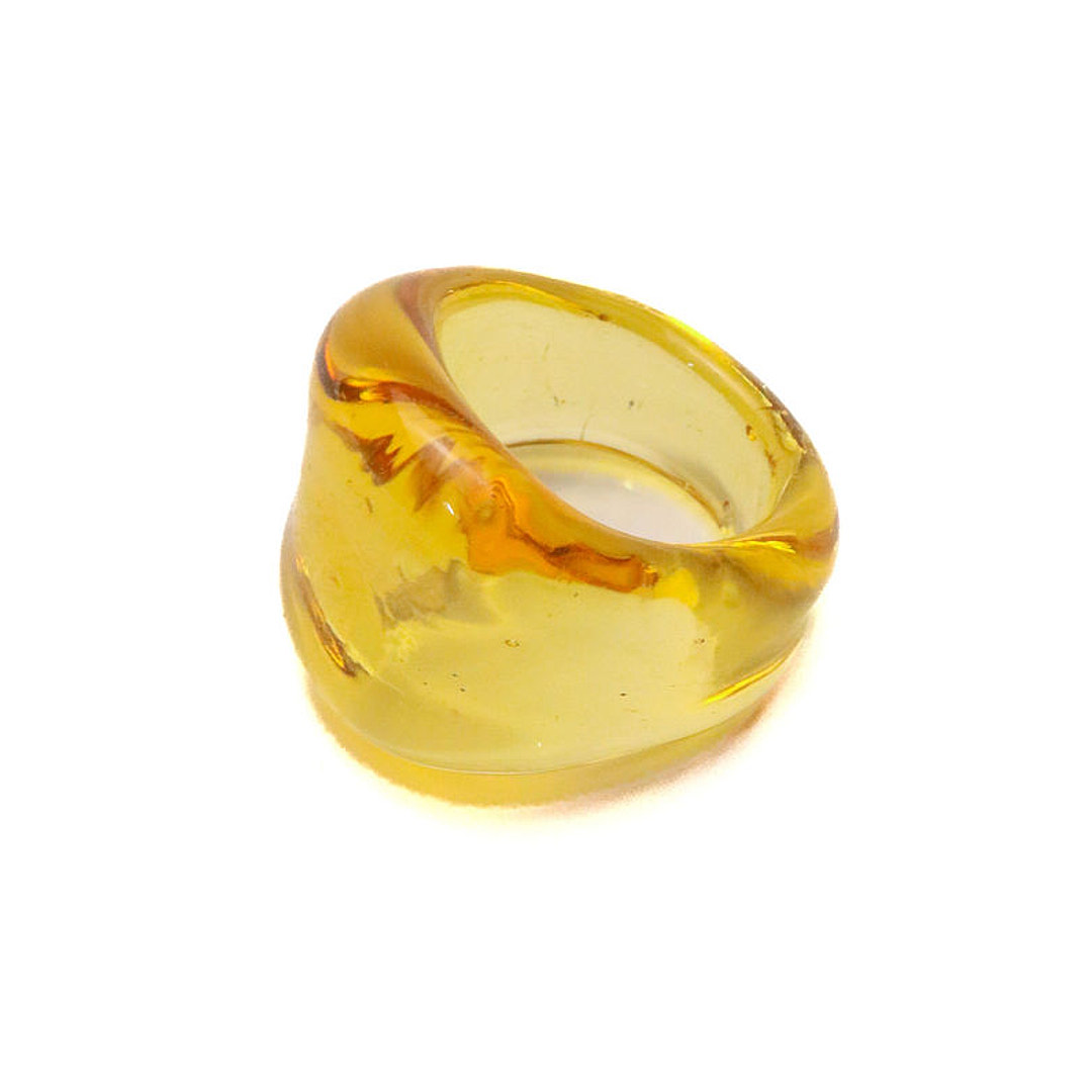 Anillo Metamorphosis Cóncavo – Amarillo - Image 2